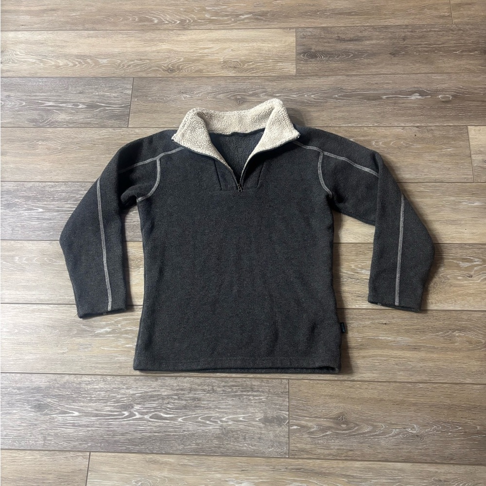 Kuhl Alfpaca Fleece Sz S Quarter Zip Pullover Sweater Outdoor Gorpcore *No Tag